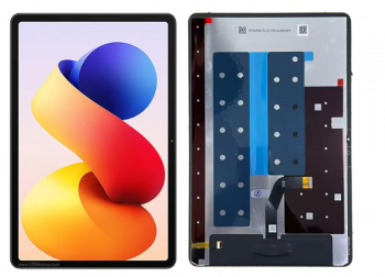 Дисплей Xiaomi Redmi Pad 2 Pro 25099RP13G, 2509BRP2DG с сенсором (тачскрином) черный Оригинал