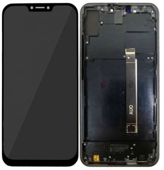 Дисплей Lenovo Z5 L78011 с сенсором (тачскрином) черный с рамкой Оригинал
