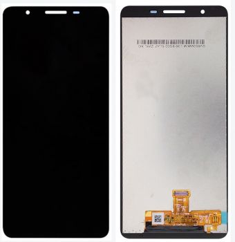 Дисплей Samsung M013 (SM-M013F, SM-M013F/DS) Galaxy M01 Core с сенсором (тачскрином) черный Оригинал