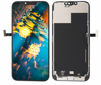 Дисплей Apple iPhone 13 Pro Max A2484, A2641, A2644, A2645, A2643 с сенсором (тачскрином) черный OLED