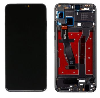 Дисплей Huawei Honor 8X, View 10 Lite JSN-L21, JSN-L11, JSN-L22, JSN-L23, JSN-L42 с сенсором (тачскрином) черный с рамкой