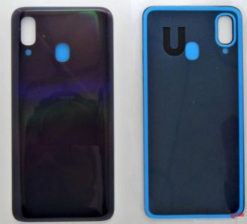 Задняя крышка корпуса Samsung A405 (SM-A405F) Galaxy A40 2019 черная Оригинал