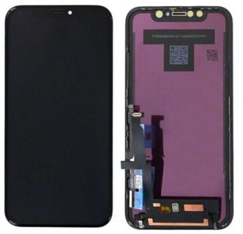 Дисплей Apple iPhone 11 A2221, A2111, A2223 с сенсором (тачскрином) черный Оригинал