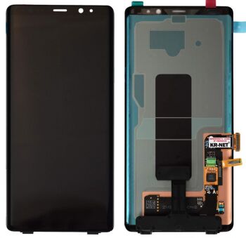 Дисплей Samsung N950 (SM-N950F) Galaxy Note 8 с сенсором (тачскрином) черный OLED