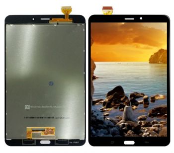 Дисплей Samsung T385 (SM-T385N) Galaxy Tab A 8.0 2017 с сенсором (тачскрином) черный Оригинал