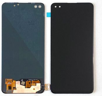 Дисплей Oppo A93 CPH2121. Oppo Reno 4 Lite CPH2125. Oppo Reno 4 5G CPH2091 с сенсором (тачскрином) черный Оригинал