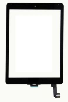 Сенсор (тачскрин) для Apple iPad Air 2 A1566, A1567 черный полный комплект