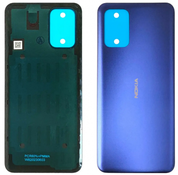 Задняя крышка корпуса Nokia G42 5G TA-1581 синяя Оригинал