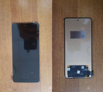 Дисплей Oppo Reno 10 5G CPH2531 с сенсором (тачскрином) черный TFT