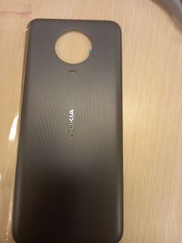Задняя крышка корпуса Nokia G20 TA-1336, TA-1343, TA-1347, TA-1372, TA-1365 черная Оригинал