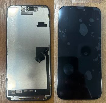 Дисплей Apple iPhone 16 Pro Max A3296, A3084, A3295, A3297 с сенсором (тачскрином) черный TFT
