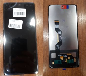 Дисплей Motorola XT2429, XT2429-2 Edge 50 Fusion с сенсором (тачскрином) черный TFT