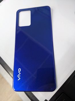 Задняя крышка корпуса Vivo Y21 V2111. Vivo Y21s V2110 синяя