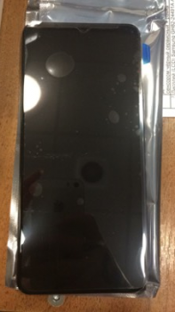 Дисплей Samsung A127 (SM-A127F, SM-A127F/DS) Galaxy A12 Nacho с сенсором (тачскрином) черный с рамкой Оригинал