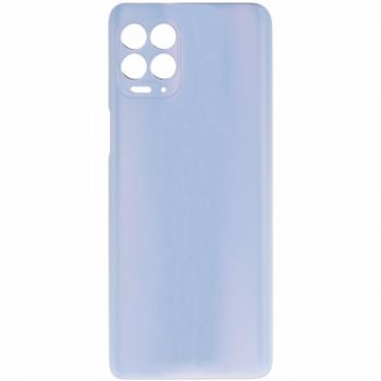 Задняя крышка корпуса Motorola XT2125, XT2125-4 Moto G100 голубая Оригинал