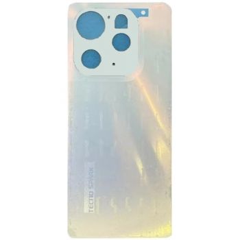 Задняя крышка корпуса Tecno Spark 20 Pro KJ6 белая
