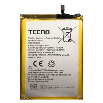 Аккумулятор (батарея) Tecno POP 2 Power B1P BL-38AT 4000mAh Оригинал