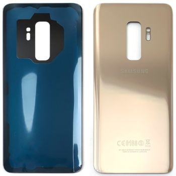 Задняя крышка корпуса Samsung G965 (SM-G965F, SM-G965F/DS) Galaxy S9 Plus золотая Оригинал