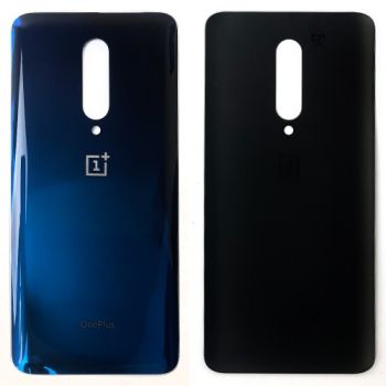Задняя крышка корпуса OnePlus 7 GM1901, GM1900, GM1905 синяя Оригинал