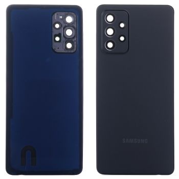 Задняя крышка корпуса Samsung A725 (SM-A725F, SM-A725F/DS) Galaxy A72 черная Оригинал