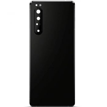 Задняя крышка корпуса Sony Xperia 1 II XQ-AT51, XQ-AT52 черная Оригинал