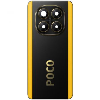 Задняя крышка корпуса Xiaomi Poco X7 24095PCADG черная Оригинал
