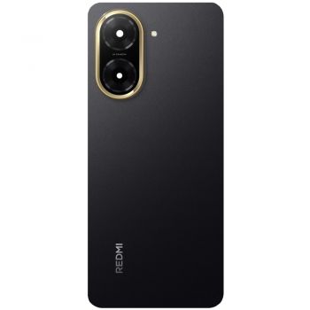Задняя крышка корпуса Xiaomi Redmi A5 25028RN03A, 25028RN03I черная Оригинал