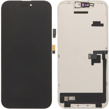 Дисплей Apple iPhone 16 Pro Max A3296, A3084, A3295, A3297 с сенсором (тачскрином) черный OLED