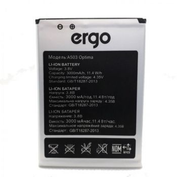 Аккумулятор (батарея) Ergo A503 Optima Dual Sim 3000mAh Оригинал