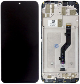 Дисплей ZTE Blade A7 2020 с сенсором (тачскрином) черный с рамкой Оригинал