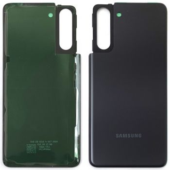 Задняя крышка корпуса Samsung G991 (SM-G991B, SM-G991B/DS) Galaxy S21 5G черная Оригинал