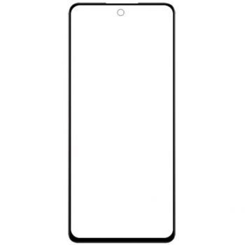 Стекло сенсорного экрана Xiaomi Redmi Note 10 5G M2103K19G черное Оригинал