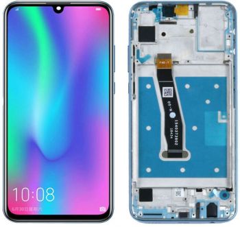 Дисплей Huawei Honor 20 lite HRY-LX1T, Honor 20i HRY-TL00T с сенсором (тачскрином) черный с рамкой