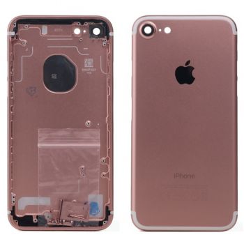 Задняя крышка корпус iPhone 7 розово-золотая