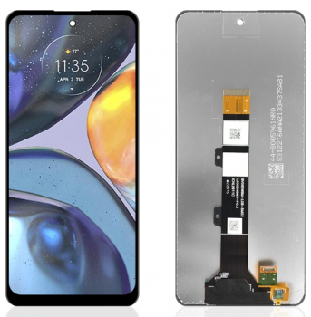 Дисплей Motorola XT2231, XT2231-2 Moto G22 с сенсором (тачскрином) черный Оригинал