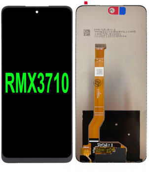 Дисплей Realme C55 RMX3710 с сенсором (тачскрином) черный Оригинал