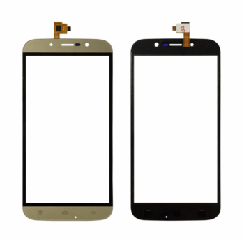 Сенсор (тачскрин) для Bravis A553 Discovery Dual Sim, S-TELL M555, UMI Rome X золотой Оригинал