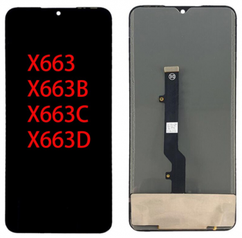 Дисплей Infinix Note 11 X663B. Infinix Note 12 X663C, X663D. Infinix Note 12 2023 X676C с сенсором (тачскрином) черный TFT