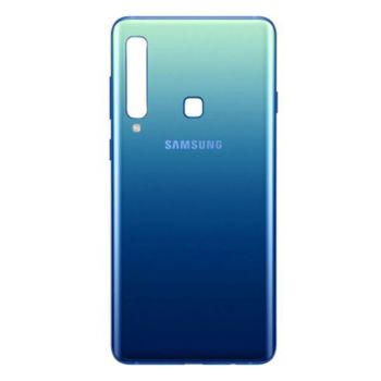 Задняя крышка Samsung A920 Galaxy A9 (2018) голубая Оригинал