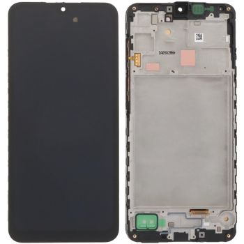 Дисплей Samsung A166 (SM-A166B, SM-A166B/DS) Galaxy A16 5G с сенсором (тачскрином) черный с рамкой OLED