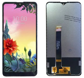 Дисплей LG K50S X540, LMX540BMW с сенсором (тачскрином) черный