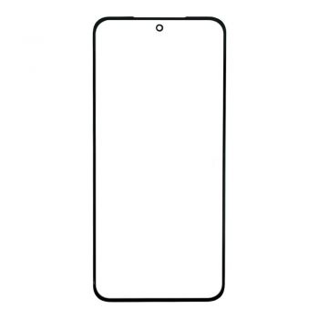 Стекло сенсорного экрана Motorola XT2409, XT2409-01 Edge 50 Neo черное Оригинал