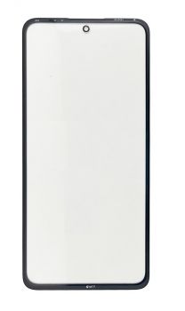 Стекло сенсорного экрана Xiaomi Redmi Note 14 4G 24117RN76G, 24117RN76O черное Оригинал