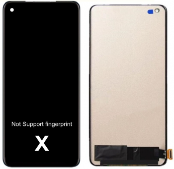Дисплей Vivo X50 2004 с сенсором (тачскрином) черный TFT