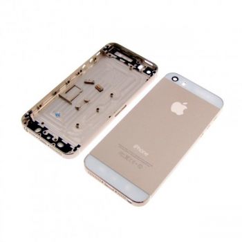 Задняя крышка корпус iPhone 5S золотая