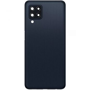 Задняя крышка корпуса Samsung M225 (SM-M225F, SM-M225F/DS) Galaxy M22 черная Оригинал
