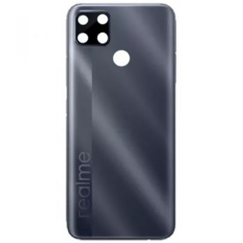 Задняя крышка корпуса Realme C25 RMX3193, RMX3191. Realme C25s RMX3195, RMX3197 серая Оригинал