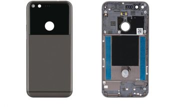 Задняя крышка корпуса Google Pixel XL G-2PW2100, G-2PW2200 черная Оригинал