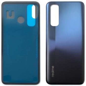 Задняя крышка корпуса Realme 7 5G RMX2111 серебристая Оригинал