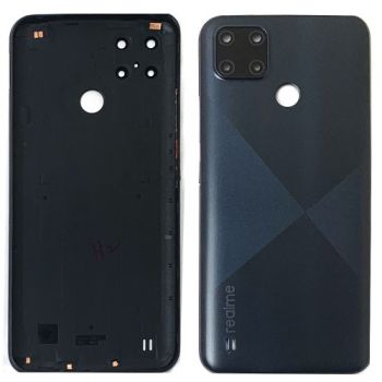 Задняя крышка корпуса Realme C21Y RMX3261, RMX3263 черная Оригинал